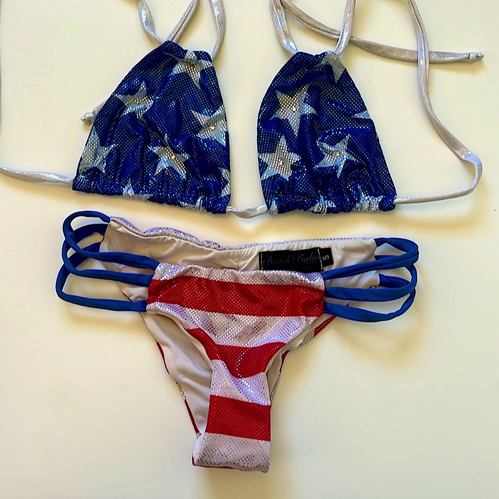 Beach Babe Swimwear patriotic 4th of July bikini